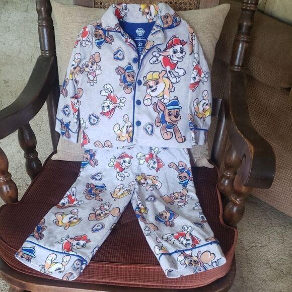 Nickelodeon Other - 💐Cute Gently Used Nickelodeon Paw Patrol 2 Pc Fleece Pajamas Set Sz 2T